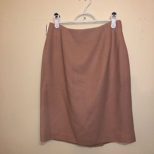 Vintage pink pencil skirt